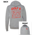 SwingJuice Golf & Pizza New Unisex Long Sleeve Hoodie