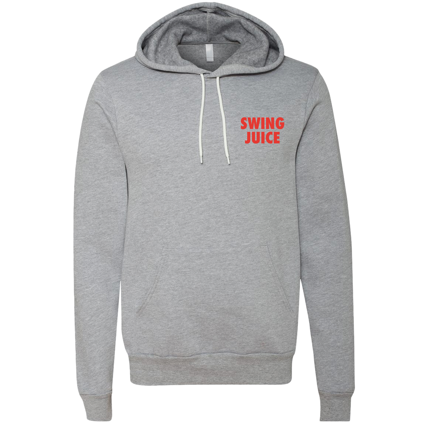 SwingJuice Golf & Pizza New Unisex Long Sleeve Hoodie-Grey