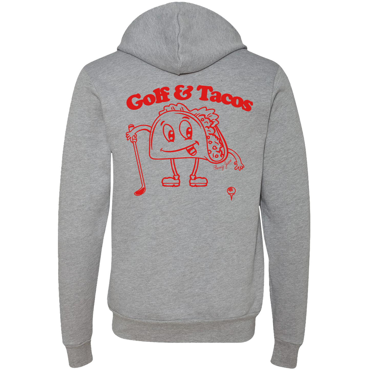 SwingJuice Golf & Tacos New Unisex Long Sleeve Hoodie