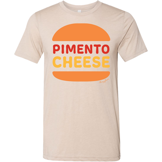 SwingJuice Golf Pimento Cheese Unisex Short Sleeve T-Shirt-Tan