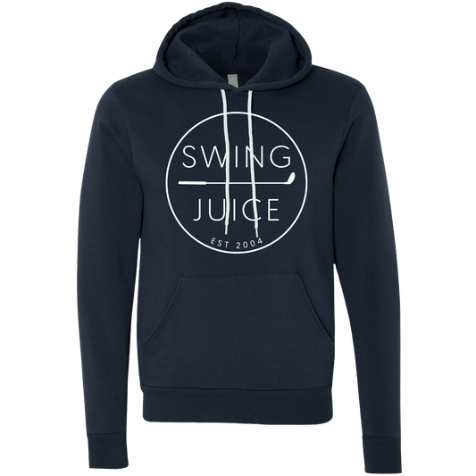 SwingJuice Golf Retro Unisex Long Sleeve Hoodie-Navy