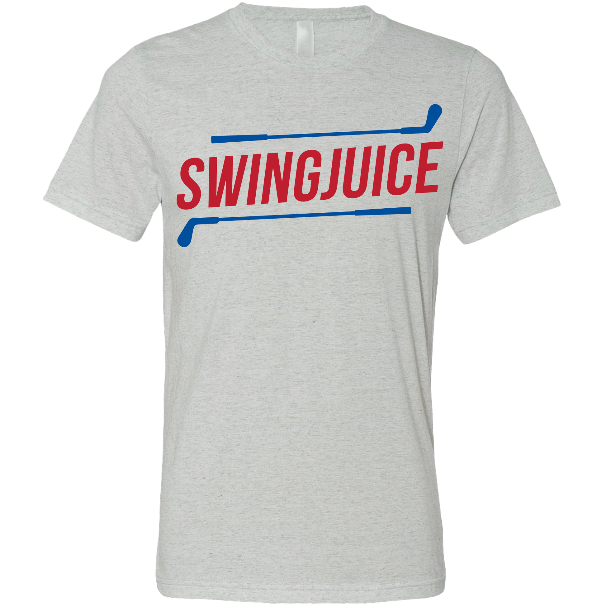 SwingJuice Golf SJ Sport Unisex Short Sleeve T-Shirt-Light Grey