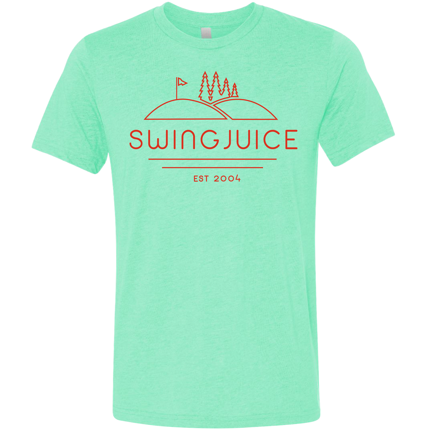 SwingJuice Golf SJ Woods Unisex Short Sleeve T-Shirt-Mint