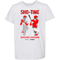 SwingJuice Baseball Shohei Ohtani Kids MLBPA Short Sleeve T-Shirt