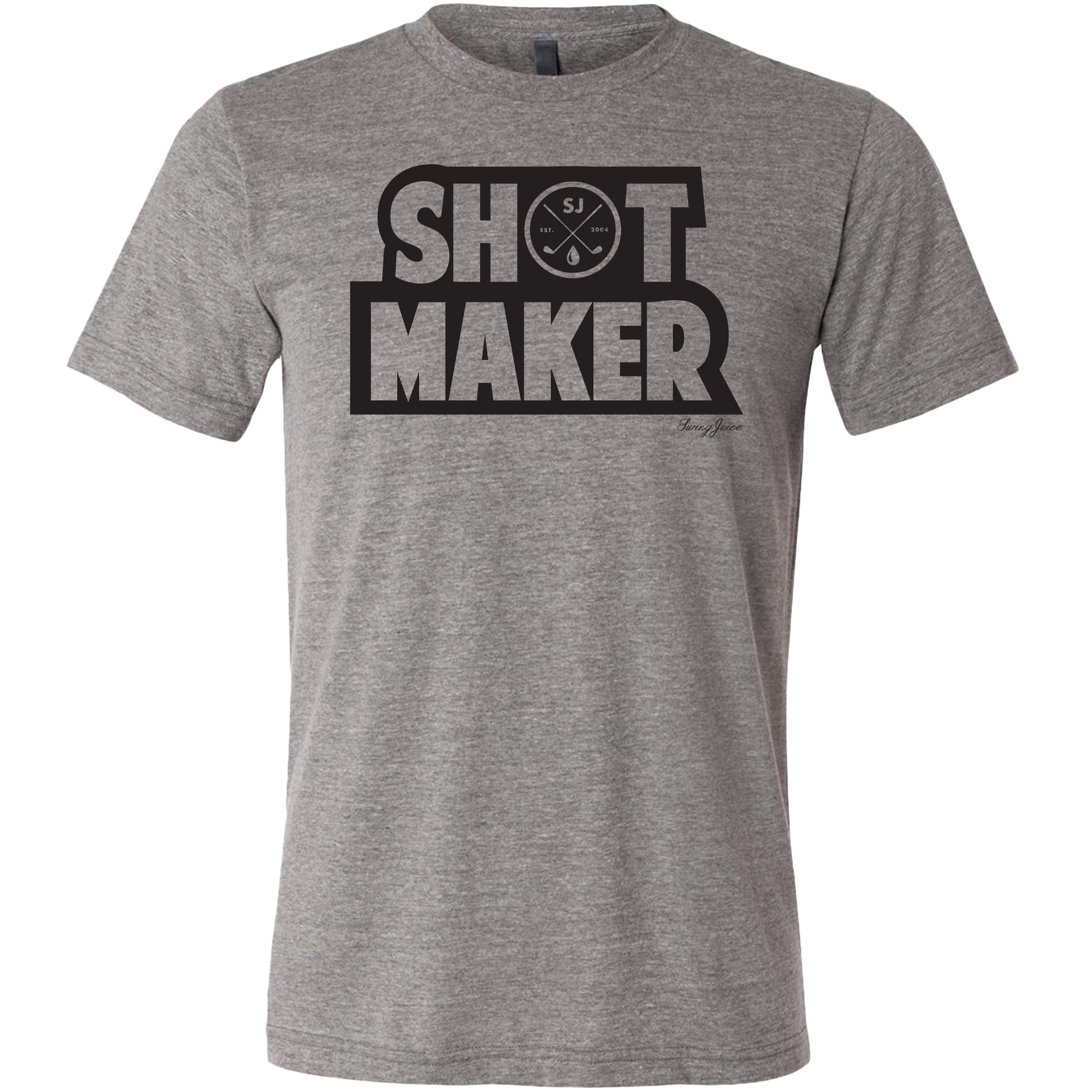 SwingJuice Golf Shot Maker Unisex Short Sleeve T-Shirt-Grey