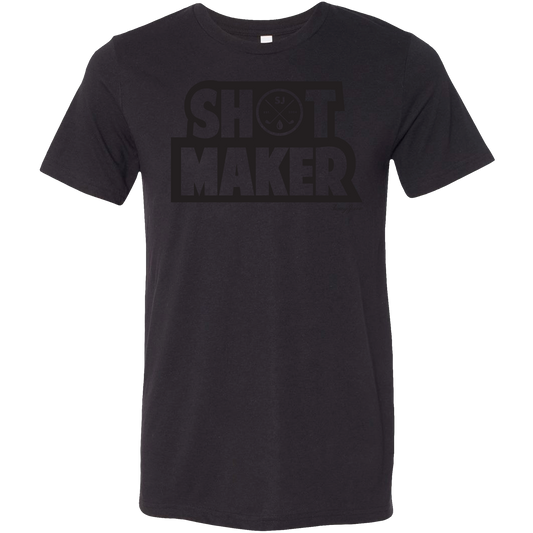 SwingJuice Golf Shot Maker Unisex Short Sleeve T-Shirt-Heather Black