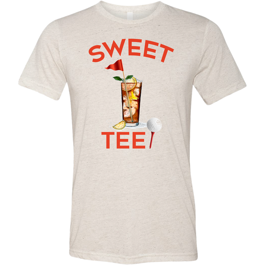 SwingJuice Golf Sweet Tee Unisex Short Sleeve T-Shirt-Oatmeal