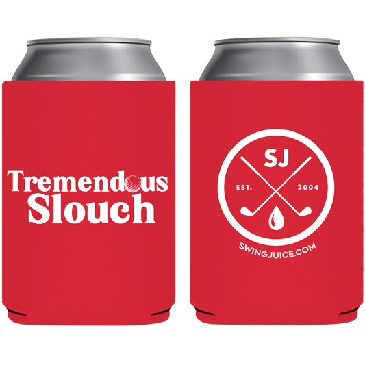 SwingJuice Golf Tremendous Slouch Koozie-Red